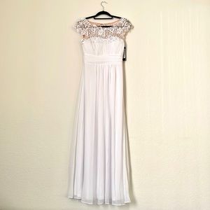 White Lace Wedding Dress